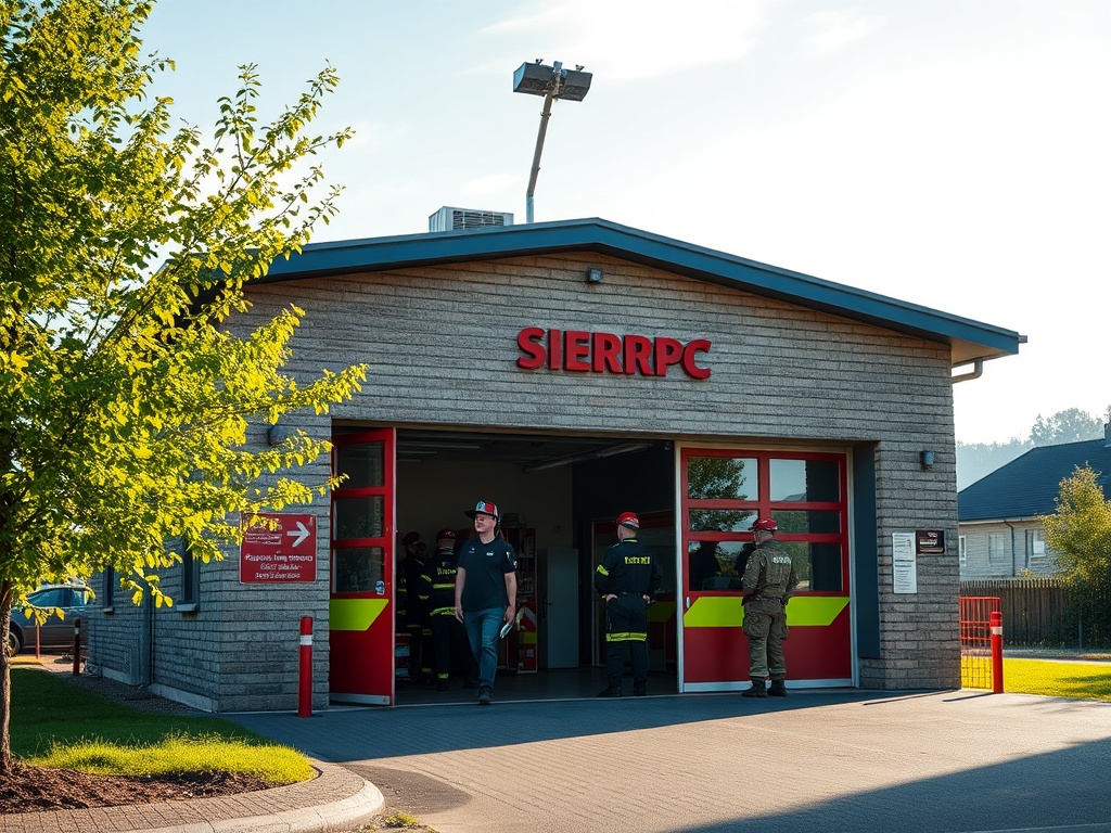 Ilustracja symbolizująca deszcz i przerwy w dostawie prądu w Sierpcu